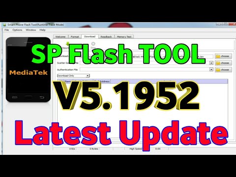 SP Flash Tool v5.1952 Latest version Released 2020