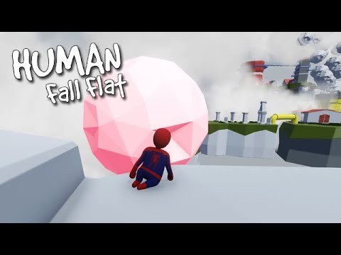 Human Fall Flat - Red Roof: Part 1 of 2 [Workshop] - Gameplay, Walkthrough Video