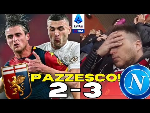 GENOA-NAPOLI 2-3 😱 ANOTHER PENALTY IN THE 90TH MINUTE! HOW BITTER...🚨