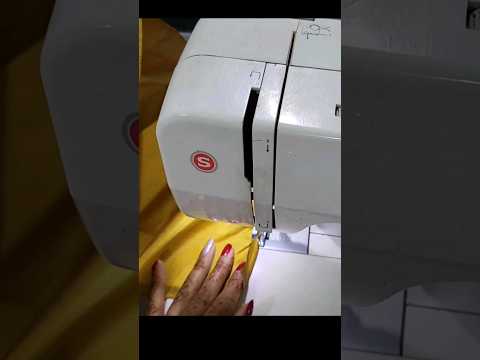 Pico stitching with singer 1408 electric sewing machine  #picostitching