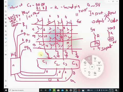 KEYPAD SCANNING ALGORITHM(how every keypad functions). #arduino #avr