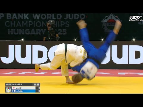 【袖釣込腰】 阿部一二三【2025年 ブダペスト 世界選手権 大会】FANTASTIC IPPON!