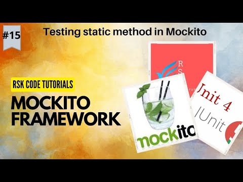 #15 Mockito Tutorial - Mockito Static Method in Junit | Junit 5