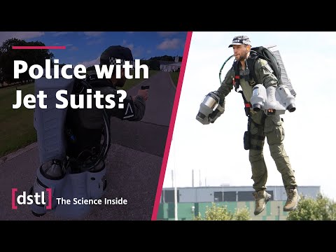 Police with Jet Suits? | Gravity Industries Demonstration