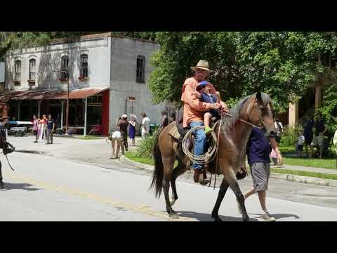 Florida Crackers, Fourth of July parade in Micanopy