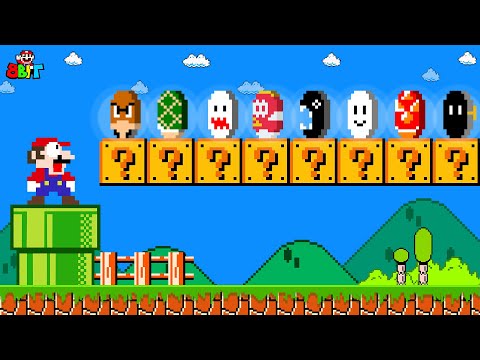 Super Mario Bros. but there are MORE Custom Coin All Enemies!