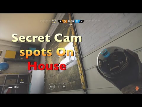 10 INVISIBLE Valkyrie cam spots on house - Rainbow Six Siege