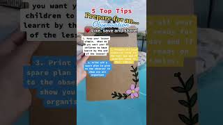 5 Teacher Observation Tips for Ect / Trainee Teachers