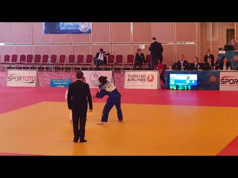 Cadet European Judo Cup - 2017 - REVAZISHVILI, Tinatini (GEO) - TUGUSHEVA, Khanifa (KAZ)