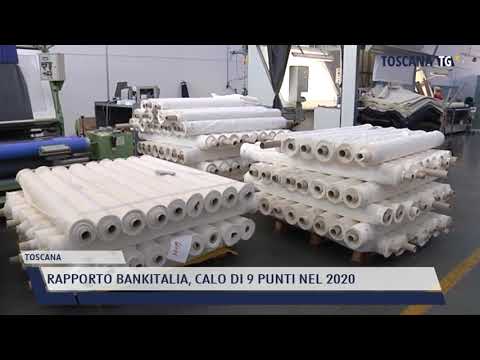 2021-06-26 TOSCANA - RAPPORTO BANKITALIA, CALO DI 9 PUNTI NEL 2020