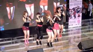 [fancam] 20100206 4Minute in SM Megamall - Intro + Muzik