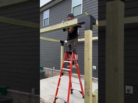 How to DIY build a Toja Grid Pergola