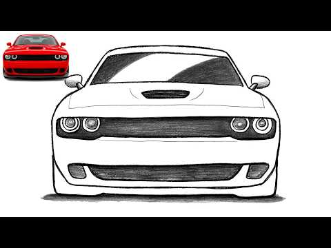 How To Draw A Hellcat Easy