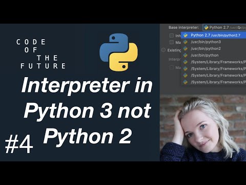 Python Tutorial For Beginners 4 Ensuring Pycharm Is Interpreting In Python 3