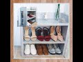 Simple DIY Cardboard Shoe Rack Design
