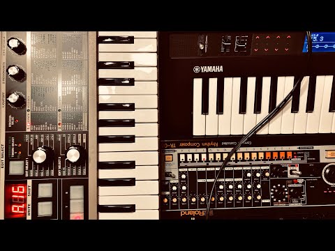 115. Half Asleep While Composing | reface DX microKORG & TR-08