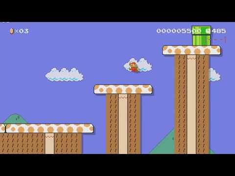 Easy's Japan SMB 2 World 3-3 by GTRP_Easy - Super Mario Maker - No Commentary 1bk