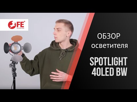 Миниатюра изображения товара Осветитель студийный Falcon Eyes Eyes SpotLight 40LED BW / 27377