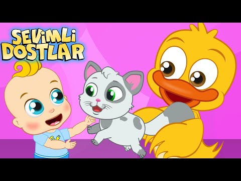 🐱🧡Kedi Miyav Dedi 🧡🐱(YENİ) | Bebek Şarkıları | Çocuk Şarkıları 2022 | Sevimli Dostlar | Adisebaba