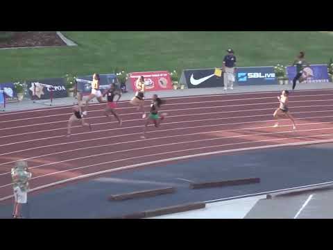 2025 CIF CHAMPIONSHIPS GIRLS 400M PRELIMS - HEAT 3