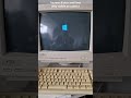 Using an old vintage CRT monitor on Windows 10 PC #retro #retropc #crt #crtmonitors #beige #computer