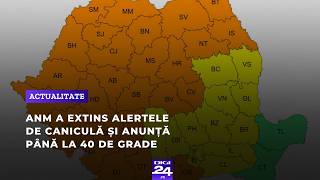 Aproape toată țara intră sub cod portocaliu și galben