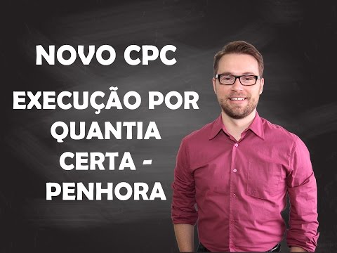 NOVO CPC - PENHORA