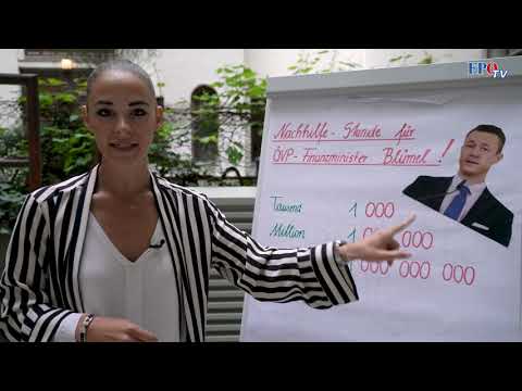 Nachhilfestunde für ÖVP-Finanzminister Blümel!