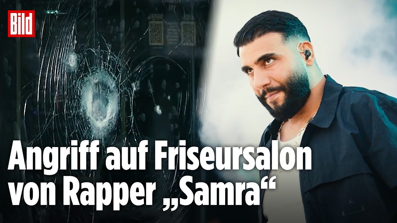 BERLIN: Anschlag auf Friseursalon: Schüsse nach Auftritt von Rapper Samra und Capital Bra