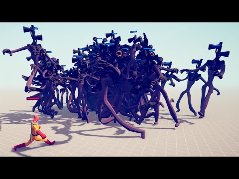 NEW ONE PUNCH MAN vs 100x SIREN HEAD - Totally Accurate Battle Simulator TABS