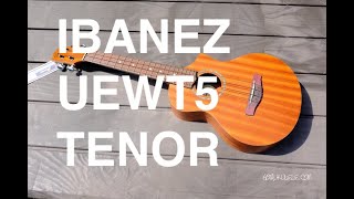 Video thumbnail for Got A Ukulele Reviews - Ibanez UEWT5 Tenor #gotaukulele #ukulele by GotAUkulele