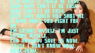Nicole Scherzinger - Amenjena - Lyrics