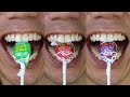 ASMR Blow Pop Assorted Bubble Gum Filled Pops DoctorTristanPeh ASMR
