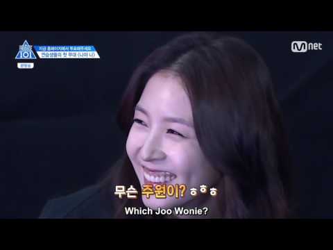 [ENG SUB] Produce 101 BoA Mentions Joo Won