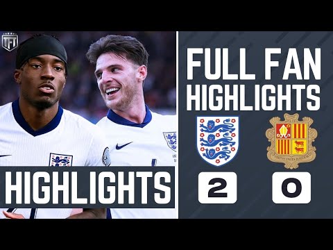 Madueke & Rice on FIRE for England! England 2-0 Andorra Highlights