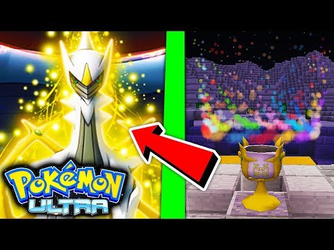 FINALMENTE ENCONTREI O TEMPLO DO ARCEUS ! O CALICE DAS 17 PLATES !! - Minecraft PIXELMON ULTRA #34