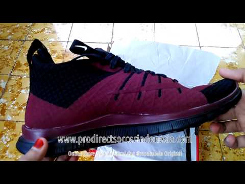 Sepatu Sneakers Nike Free Hypervenom II Fc Black Team Red 747140  006 Original