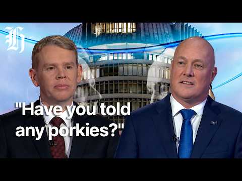 Thumbnail for Ryan Bridge puts the party leaders' honesty to the test