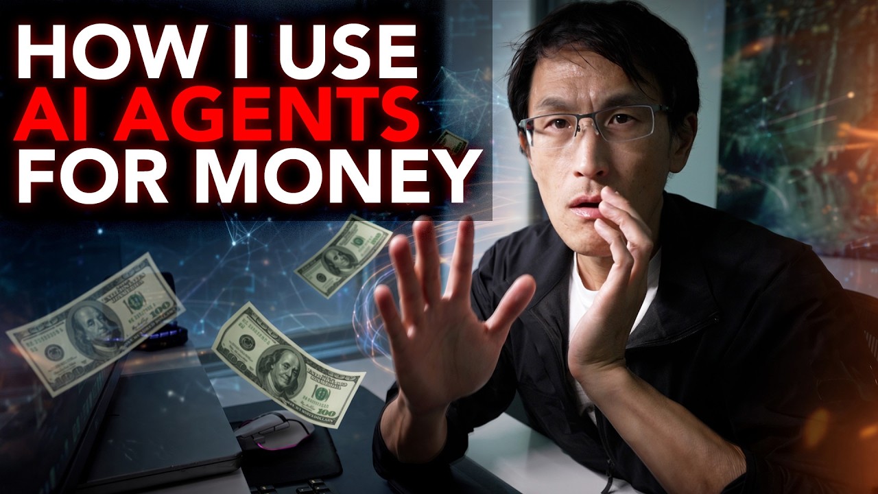 How I use AI Agents for MONEY.