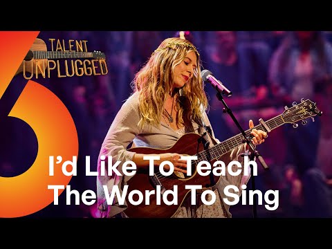 I'd Like To Teach The World To Sing - Lotte Walda | Talent Unplugged
