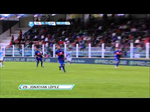Gol de López. Tigre 1 Rafaela 2. Fecha 8. Torneo Final 2013