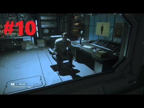 Let's Play Alien Isolation Alien: Dr. Kuhlman [Part 10]
