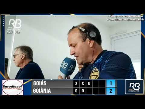 Ronair Mendes narrando os Gols  - Goiás 1 x 1 Goiânia / pênaltis Goiás 2 x 3 Goiânia
