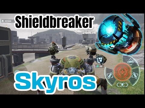 Skyros Shieldbreik-The most Super fast Killer | War Robots Gameplay