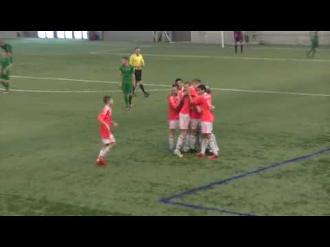 Matvejs Kirejevs guva vārtus pret FS METTA (LFF ZIEMAS KAUSS U16)