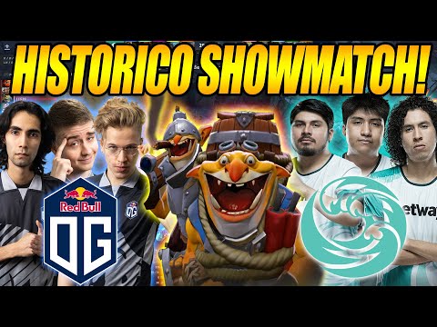 HISTORICO!! BEASTCOAST vs OG - BO1- SHOWMATCH PREVIEW ARTIFICIAL GAME DOTA 2