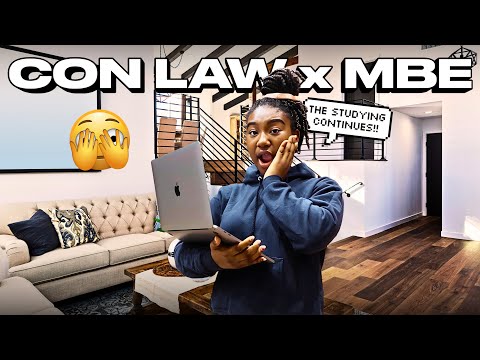 MBE Con Law: Material’s Manageable, Scrutiny Is the Puzzle 🧩 | FL Bar Vlog