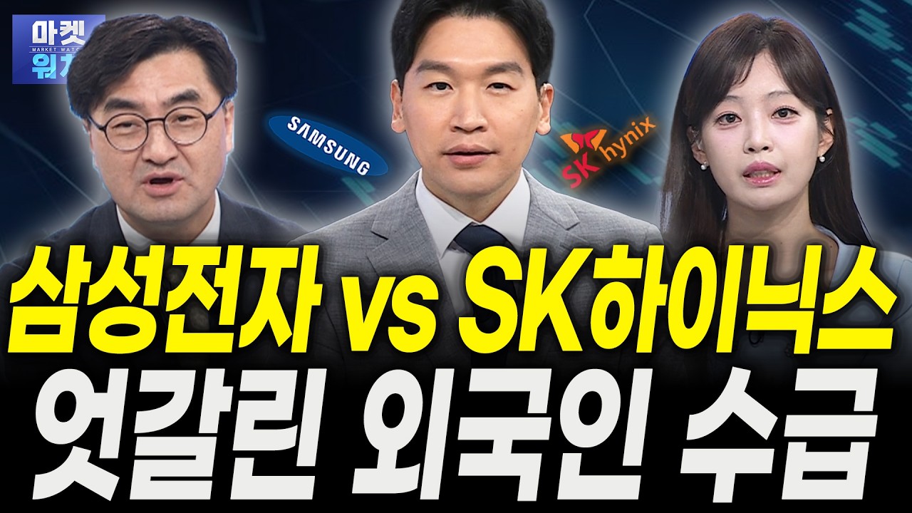 삼성전자 vs SK하이닉스, 엇갈린 외국인 수급ㅣ이완수 그레너리투자자문 대표