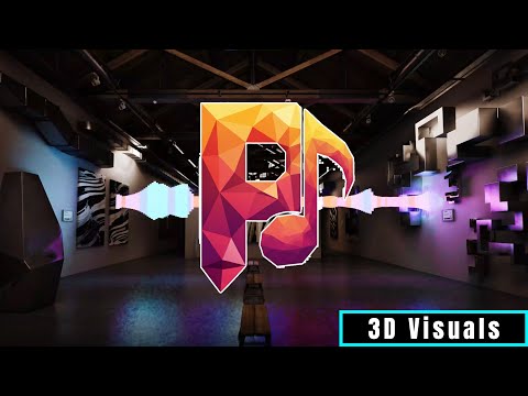 Be Free With Me (Chez Remix)   Siine // 3D EDM Visualizer