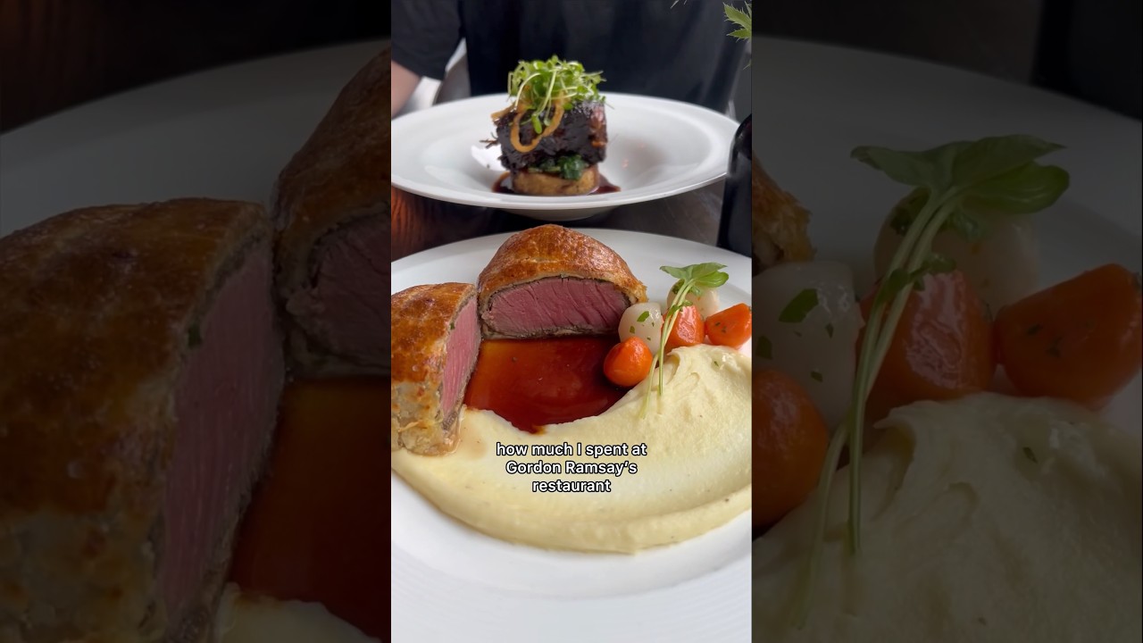 Is it worth it? $181 meal at Gordon Ramsay Hell’s Kitchen